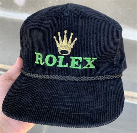 vintage rolex hat.